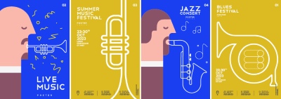 Fine Art, Artistic, Geometric & Minimal Poster Templates #8, 26xAI