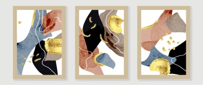 Fine Art, Artistic, Geometric & Minimal Poster Templates #9, 25xAI