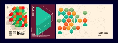 Fine Art, Artistic, Geometric & Minimal Poster Templates #9, 25xAI