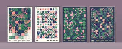 Fine Art, Artistic, Geometric & Minimal Poster Templates #10, 26xAI