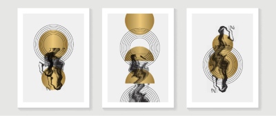 Fine Art, Artistic, Geometric & Minimal Poster Templates #10, 26xAI