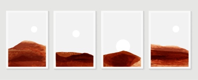 Fine Art, Artistic, Geometric & Minimal Poster Templates #11, 28xAI