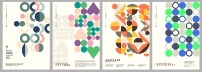 Fine Art, Artistic, Geometric & Minimal Poster Templates #11, 28xAI