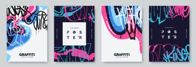 Fine Art, Artistic, Geometric & Minimal Poster Templates #11, 28xAI