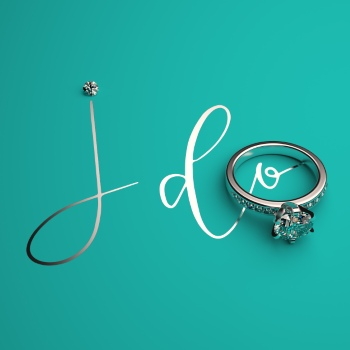 Love Backgrounds with Diamonds Rings 25xJPEG