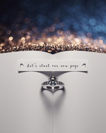 Love Backgrounds with Diamonds Rings 25xJPEG