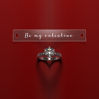 Love Backgrounds with Diamonds Rings 25xJPEG