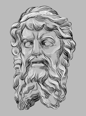 Man Statue Face Art Works 25xAI