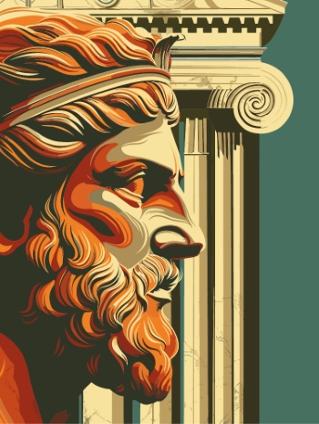 Man Statue Face Art Works 25xAI