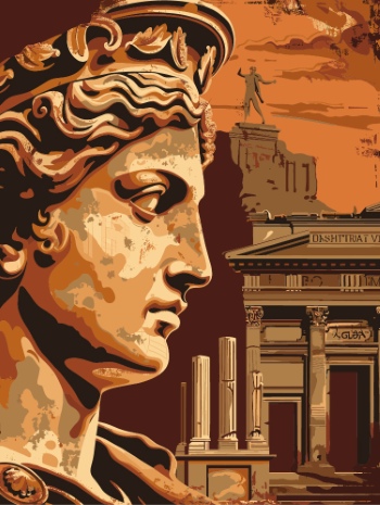 Man Statue Face Art Works 25xAI