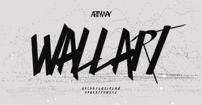 Brush, Raw & Rough Vector Alphabets #1, 27xAI