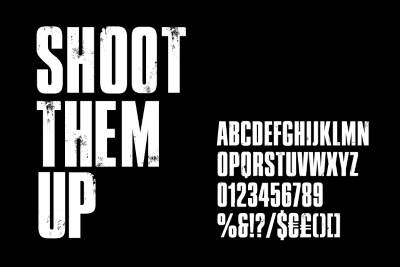 Brush, Raw & Rough Vector Alphabets #1, 27xAI