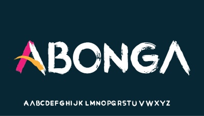 Brush, Raw & Rough Vector Alphabets #2, 29xAI