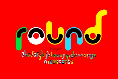 Line Style Vector Alphabets 24xAI