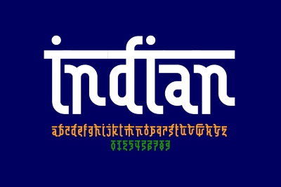 Line Style Vector Alphabets 24xAI