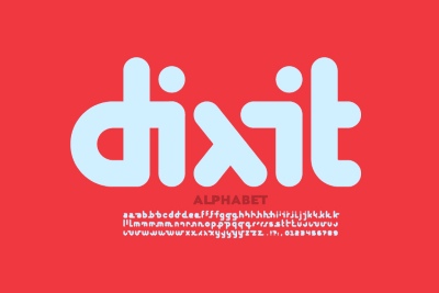 Line Style Vector Alphabets 24xAI