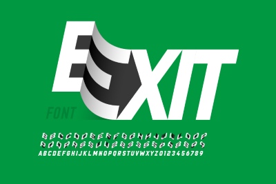 Paper Craft Vector Alphabets 26xAI Paper Craft Vector Alphabets 26xAI