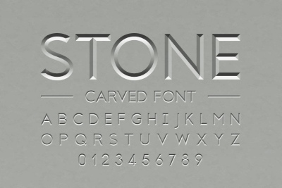 Modern Font Design Vector Alphabets #1, 27xAI