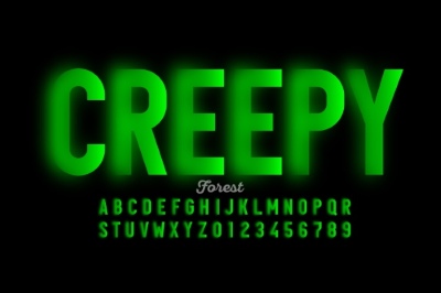 Modern Font Design Vector Alphabets #2, 28xAI