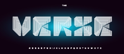 Modern Font Design Vector Alphabets #2, 28xAI