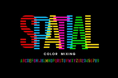 Modern Font Design Vector Alphabets #2, 28xAI