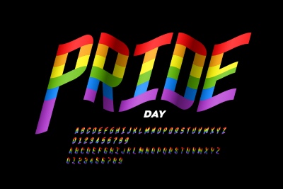 Modern Font Design Vector Alphabets #2, 28xAI