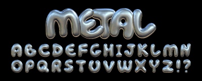 Fluffy Typesets Letters & Numbers 32xAI