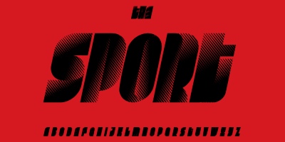 Halftone Typesets Letters & Numbers 25xAI, 2xJPEG