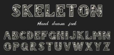 Vintage Typsets Letters & Numbers 31xAI