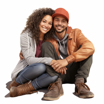 Isolated Valentine Couples #1, 28xPNG