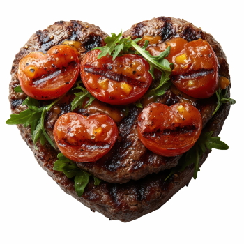 Valentine Heart Shaped Foods #2, 30xPNG