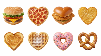 Valentine Heart Shaped Foods #2, 30xPNG