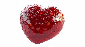 Valentine Heart Shaped Foods #4, 24xPNG