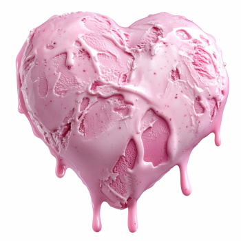 Valentine Heart Shaped Foods #4, 24xPNG