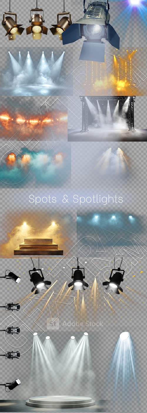 Transparent Spots & Spotlights 30xPNG Transparent Spots & Spotlights 30xPNG