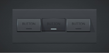 Knobs, Rotate Controllers, Buttons & Interfaces 50xAI