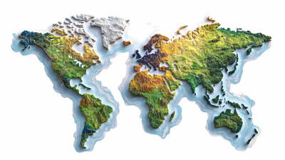 3D World Maps Transparent 25xPNG 3D World Maps Transparent 25xPNG