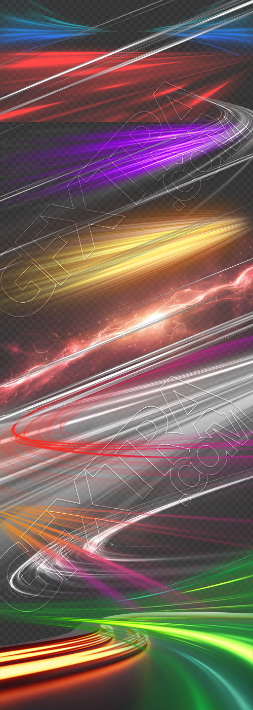 Speed Lights Transparent 25xPNG Speed Lights Transparent 25xPNG