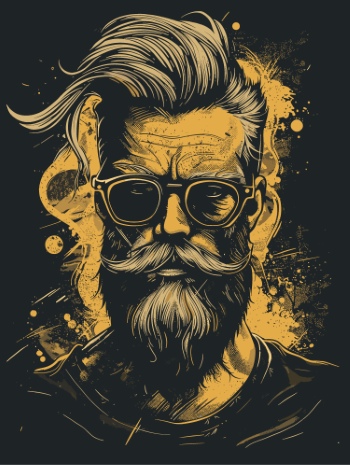 Impactive Tough Guy Faces #1, 25xAI