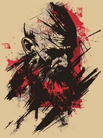 Impactive Tough Guy Faces #3, 25xAI