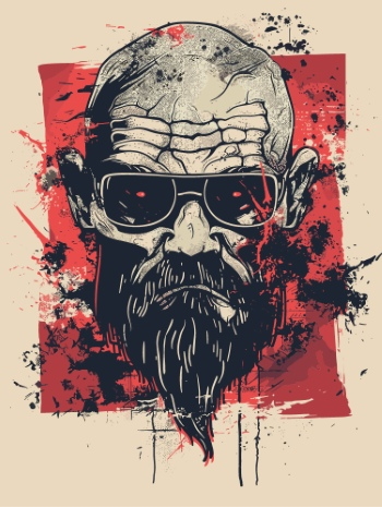 Impactive Tough Guy Faces #3, 25xAI