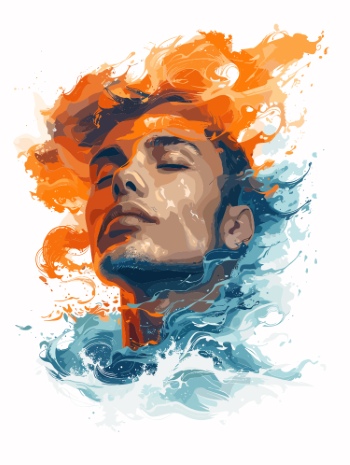 Impactive Tough Guy Faces #4, 25xAI Impactive Tough Guy Faces #4, 25xAI