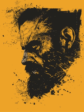 Impactive Tough Guy Faces #4, 25xAI Impactive Tough Guy Faces #4, 25xAI