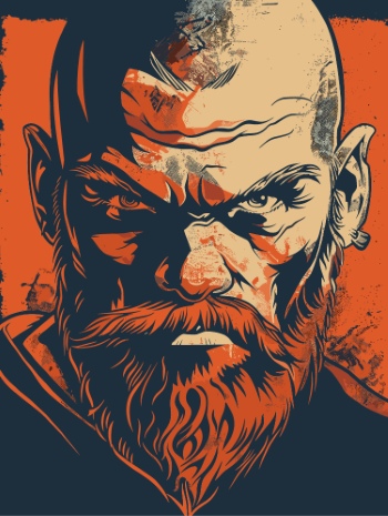 Impactive Tough Guy Faces #4, 25xAI Impactive Tough Guy Faces #4, 25xAI