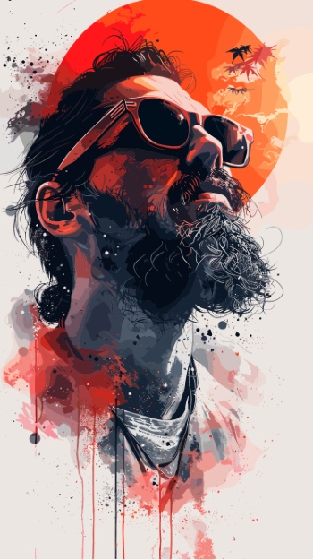 Impactive Tough Guy Faces #5, 25xAI