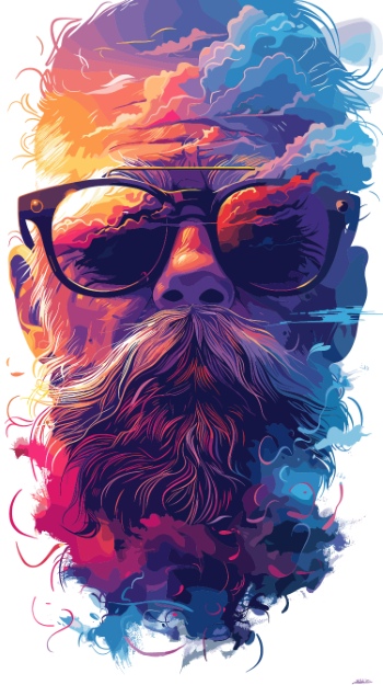 Impactive Tough Guy Faces #5, 25xAI