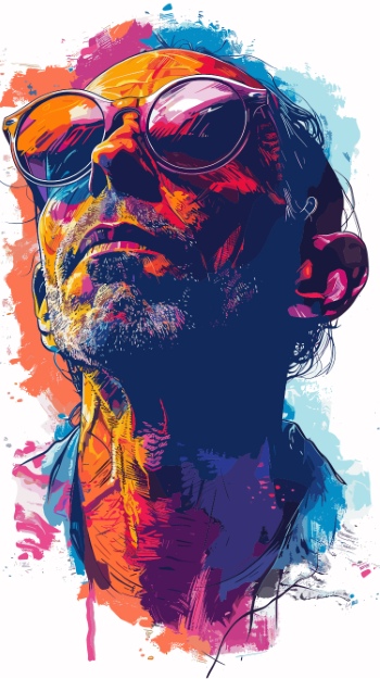 Impactive Tough Guy Faces #5, 25xAI