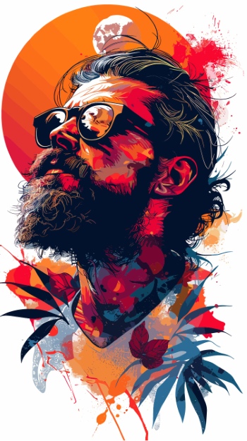 Impactive Tough Guy Faces #5, 25xAI