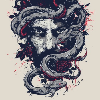 Impactive Tough Guy Faces #5, 25xAI