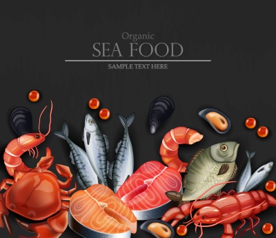 Seafood Restaurant Menu Templates 35xAI